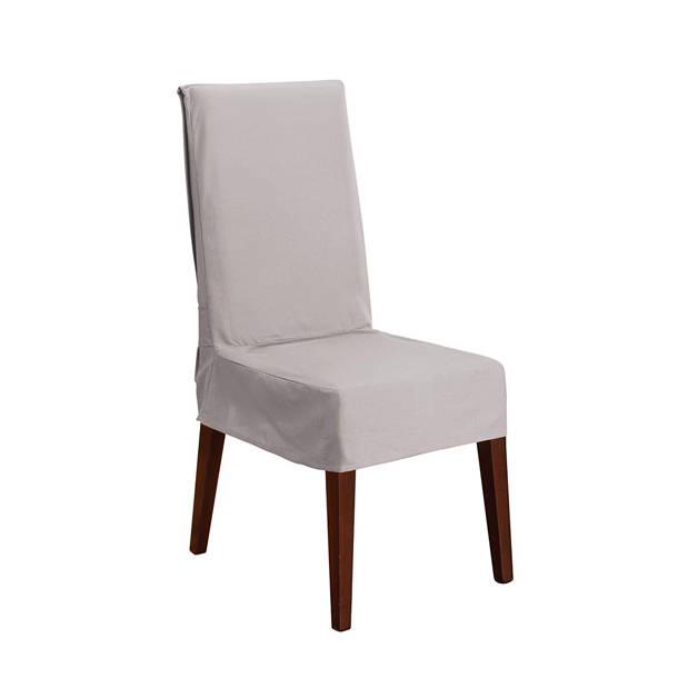 Sure Fit Cotton Duck 100 Cotton TCushion Armchair Slipcover & Reviews